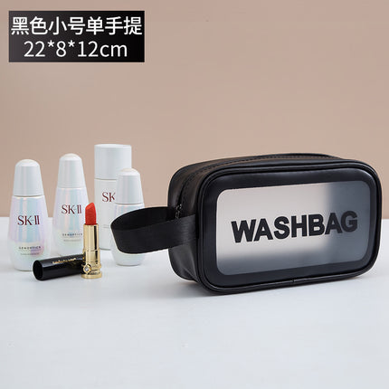 Dry and Wet Separate Cosmetic Bag Multifunctional Portable Travel Wash Bag Large Capacity Waterproof Skin Care Storage Bag New Style