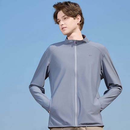 Cooling Loose-Fitting Sun Protection Clothing for Women, Summer Uv Protection, Lightweight Breathable Long-Sleeved Jacket, Ice Silk Sun Protection Clothing for Men
