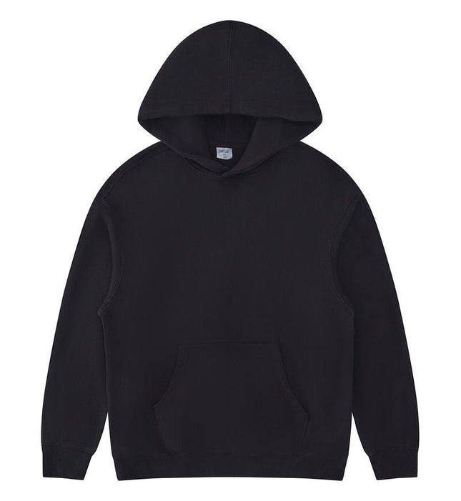 420g Washed Hooded Sweatshirt for Men and Women, Sports Slim Fit, Vintage Street Style, Heavyweight Pure Cotton, Loose Fit Hoodies