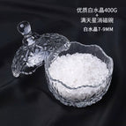 Gypsophila degaussing bowl white + high quality white crystal gravel 400g