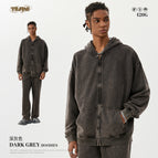 Sweatshirt-dark gray / S