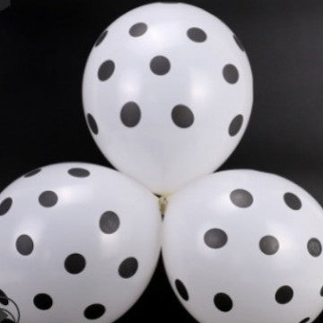 12-Inch 2.8g Polka Dot Latex Balloon Thick Polka Dot Printed Balloon Wedding Birthday Party Decoration