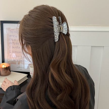 French New Style Simple Elegant Elegant Acetic Acid Grab Clip Simple Retro Back Head Hair Shark Clip Hairpin Hair Accessories