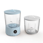 Sky blue double bucket [washing separate clothes and socks]