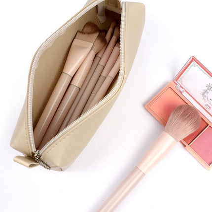 Cosmetic brush suit portable brush bag snap bag envelope bag mini bag green cloud blue bridge first bag wholesale