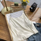 Camisole apricot color / One size fits all 40-57.5kg