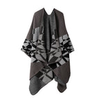 Geometric Floral-Grey / 160-135cm