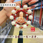 Bodhi fruit double-ring pendant [Guanyin green]]