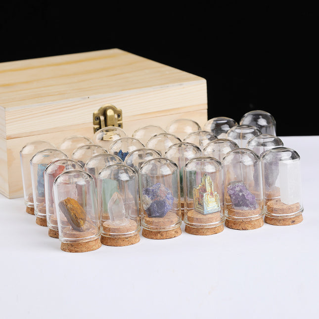 Natural Crystal Ore Specimen Ornaments Crystal Raw Stone Agate Rock Children's Science Teaching Mineral Crystal Wholesale