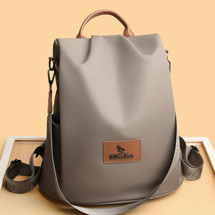 New Large Capacity Anti-theft Women's Bag Fashion Casual All-match Multi-function Backpack Practical Women's Shoulder Bag