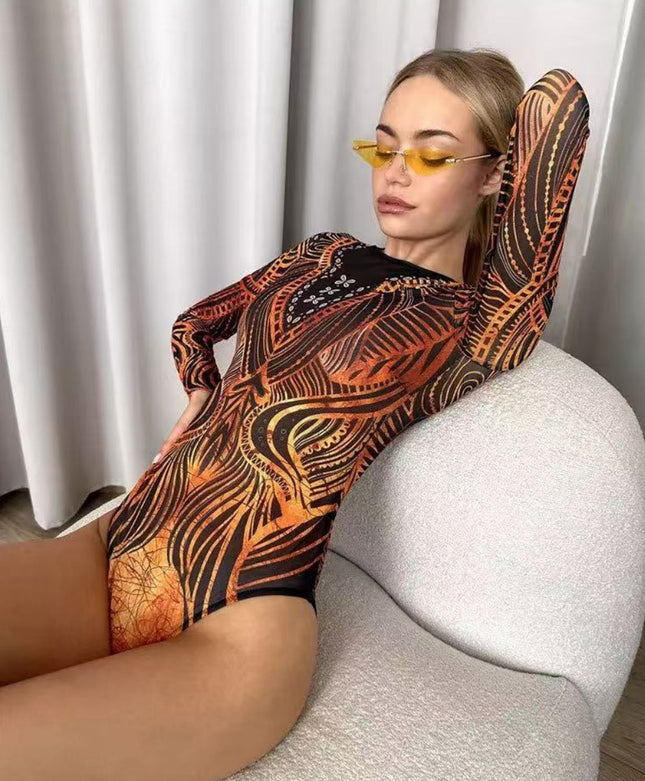 Foreign trade swimsuit упальник one-piece swimsuit women ozon beach holiday Russian bikini women