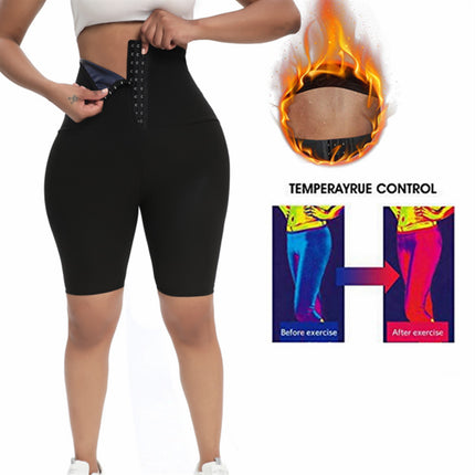 Cross-Border Sweat Pants Yoga Clothes Tight-Fitting High-Waisted Buttoned Waist Shaping Yoga Pants Fitness Sportswear Sweat Pants Women's Butt Lift