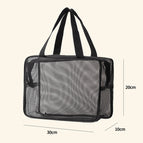 Black large double carry