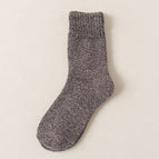 1 pair [58g - solid color parallel] coffee / One size fits all [37-45 size] plus velvet and thickened terry