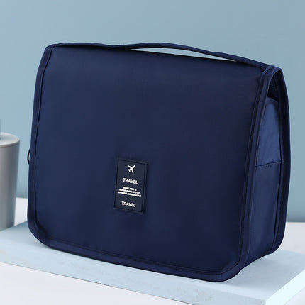 Ins-Style Toiletry Bag, Portable Women's Handbag, Striped Waterproof Makeup Bag, Antibacterial Ins-Style