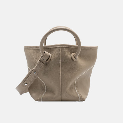 Leather Basket Tote Bag / Sac Panier Cuir