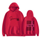 1 red dropped shoulder sleeves / XS