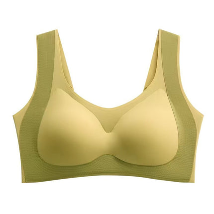 Seamless Vest-Style Adjustable Bra for Women with Small Busts, Gathers and Supports Side Breasts, Prevents Sagging, Sports Bra with a Light Luxury Style