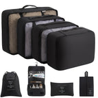Eight-piece set/hook bag [black] / 290t twill tarpaulin