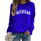 Blue (white font) / S