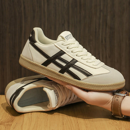 Brand Forrest Gump Men's Shoes Simple All-match Retro German Training Board Shoes Men's Non-slip Soft Sole Casual Sports Trendy Shoes