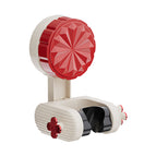 Powerful suction cup shower holder / Coral red 1 pack [angle adjustable + quick installation]