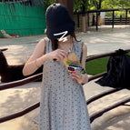 Polka dot dress / S