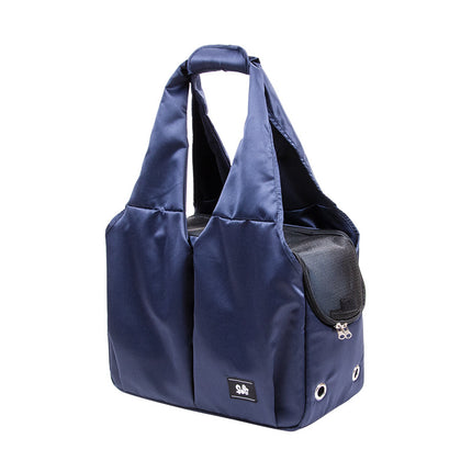 Cat Bag Outgoing Portable Pet Bag Large Capacity Breathable Cat Backpack with Dog One-Shoulder Handbag Soft