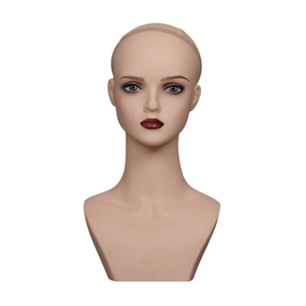 New Anime head model cos wig model head earrings jewelry hat display wig shop High-looking simulation man