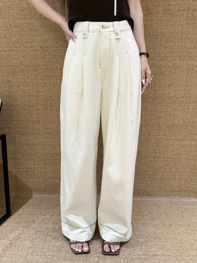 Dtwo Autumn and Winter New Product Korean Style Niche Design Original Hot Girl Pants 5305063