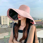 [extra large eaves] pink / Adjustable
