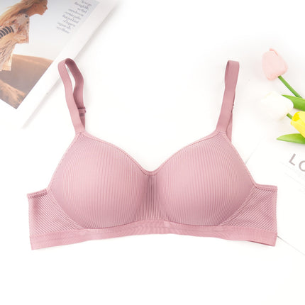 Shantou Factory in stock Women's Bra Lightweight Breathable Comfortable Traceless Underwear Push-up Bra