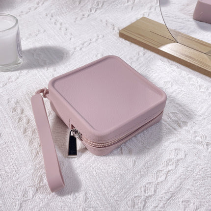 New Fashion Square Silicone Coin Purse Large Capacity Earphone Key Coin Storage Bag Travel Portable Cosmetic Bag