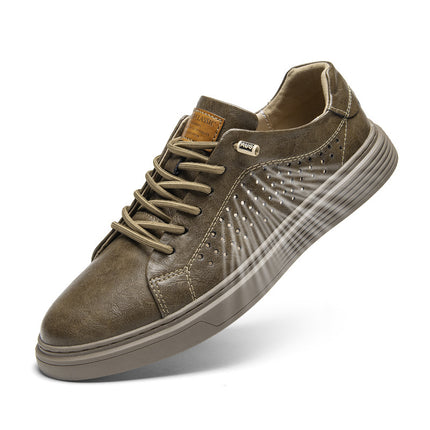 Summer Breathable Casual Board Shoes Men's British Fashion All-match Casual Shoes Non-slip Wear-resistant Lazy Shoes plus size 47