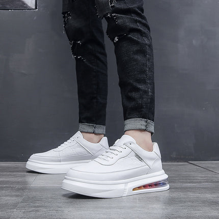 Men's Shoes Trendy Fashion Air Cushion Rainbow Sole European Goods Wholesale from Wenzhou Live Streaming Dropshipping Fast Direct Supply Trendy Brand