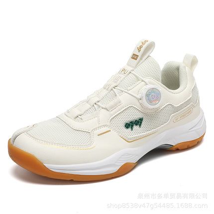 Men's and Women's Breathable Lightweight Badminton Shoes Training Sports Couple Tennis Shoes Comfortable Student Sports and Leisure Trendy Shoes