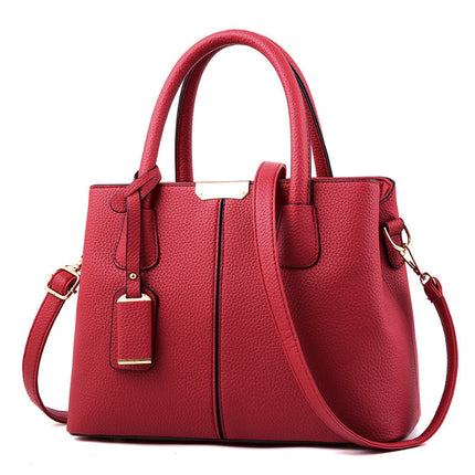 Cross-Border High-End Pebbled Shoulder Bag for Women on Business Trips, European and American Cross-Border Crossbody Bags Wholesale