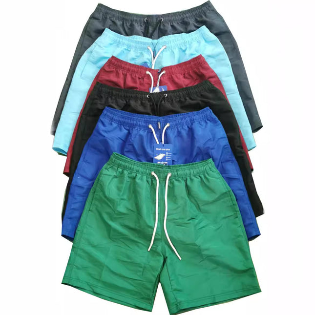 Men's Quarter Beach Pants Casual Seaside Three-Quarter Pants Swimming Shorts Loose Boxer Briefs
