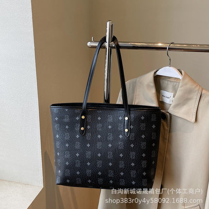 Cross-Border Popular Tote Bag for Women Large Capacity 2025 New Versatile Trendy Shoulder Bag High-End Fashion Underarm Bag