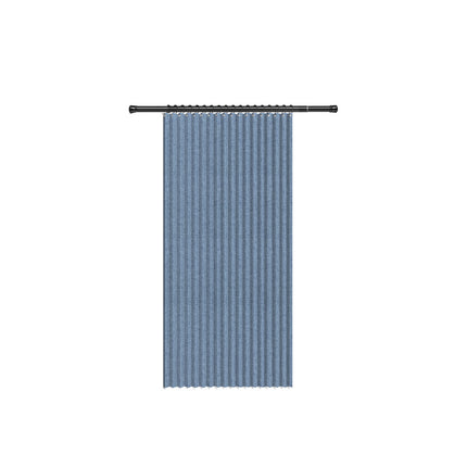 Folding Shower Curtain, Bathroom Partition Curtain, Punch-Free, Waterproof, Imitation Linen Bathroom Curtain, Dry and Wet Separation Manufacturer