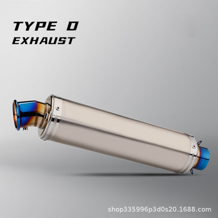 Motorcycle Modified Exhaust Pipe Z900 R3 Cbr650 S1000Rr Stb Stainless Steel Neutral Tail Section