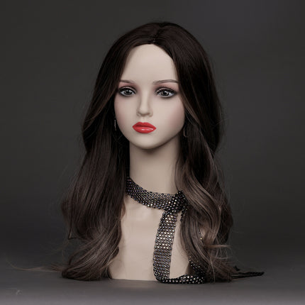 New Anime head model cos wig model head earrings jewelry hat display wig shop High-looking simulation man