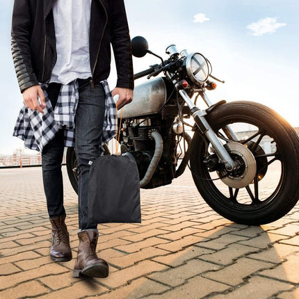 Cross-border 210D motorcycle dust cover Amazon rain-proof sun-proof snow-proof dust-proof reflective strip bicycle