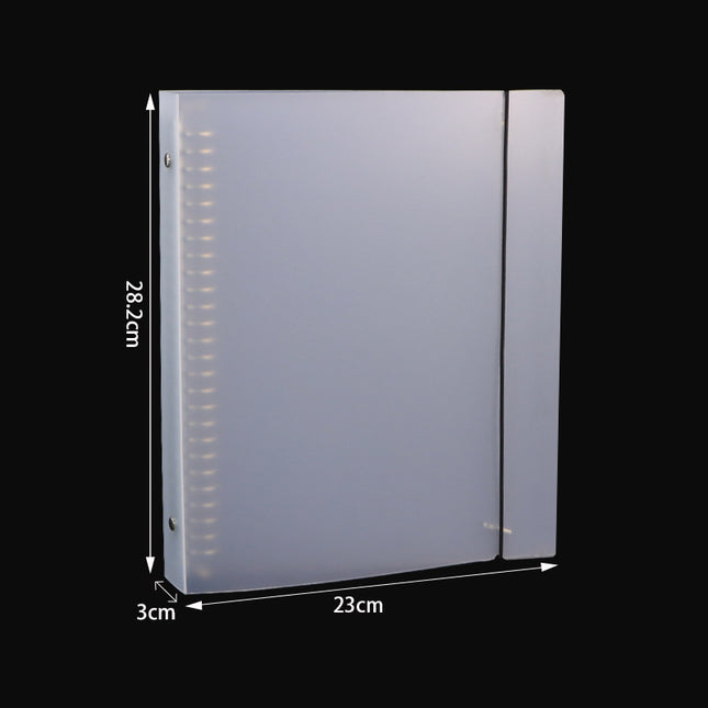 Transparent Folder B5 Plastic Metal Binder Document Storage Pp Binder Cover Factory