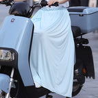 Ice Silk Sky Blue-sun protection skirt / Free size (40.00 kg-85.00 kg