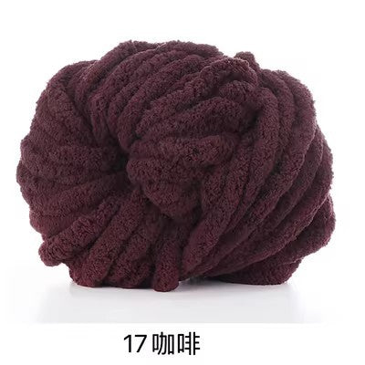 Cat Tail Extra Thick Ice Line Finger Knitting Scarf DIY Blanket Cat Nest Cushion Extra Thick Wool Ball