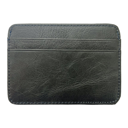 New Style Spot Hot Sale Men's Leather Wallet Oil Wax Leather Multi Card Bag Retro Cowhide Coin Wallet Card Bag Wholesale