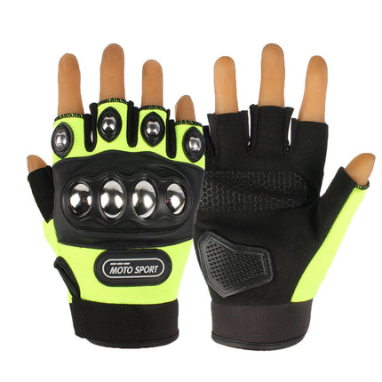 Tactical half-finger gloves men's summer riding off-road motorcycle racing equipment non-slip protective gloves