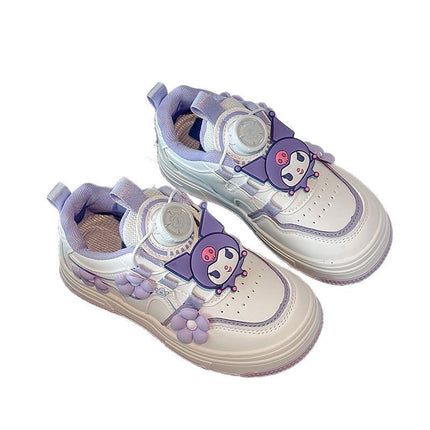 Girls' Light Sneakers Non-slip Haipai Leather Casual Shoes Children's Autumn and Winter New sneaker Fashion