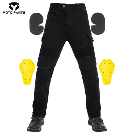 Factory Direct Sales Wholesale Hot Selling Motorcycle Riding Jeans Anti-Fall Motorcycle Rider Pants Equipment Pants